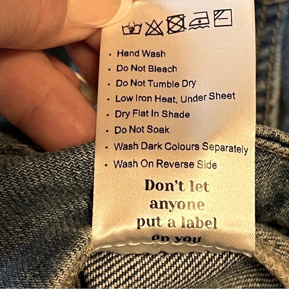 Maison Marguerite denim maxi skirt, medium wash, size M - Picture 12 of 13